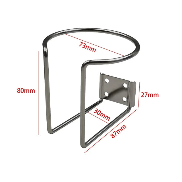 1pcs Stainless Steel Marine Boat Ring Cup Drink Holder For Marine Yacht harddware