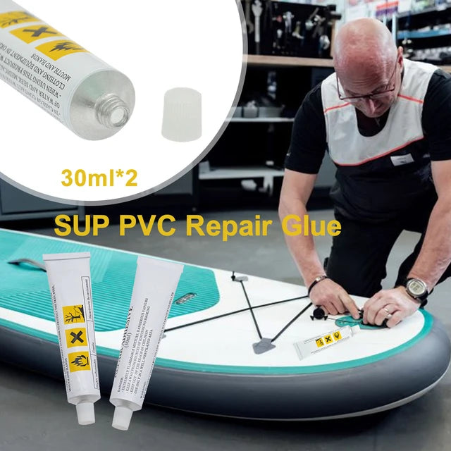 60ml PVC Inflatable Glue Tape Repair Patch Glue Kit Adhesive For Swimming Air Bed Pools Boat Repairing Glues