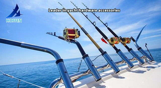 Boat Accessories Fishing Rod Holder Clamp Side Mount