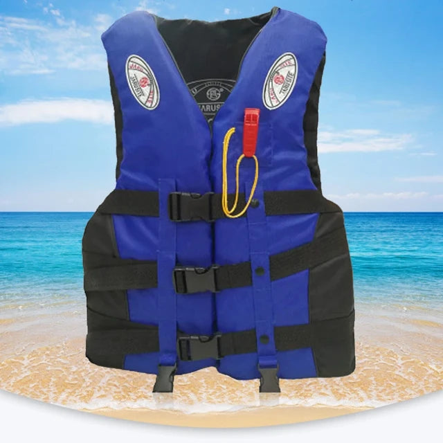 Swimming Boating Skiing Driving Vest Water Safety Survival Suit Universal Life Vest Jacket