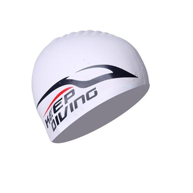 Swimming Cap Silicone Swim Caps Waterproof Elastic Swimming Hat